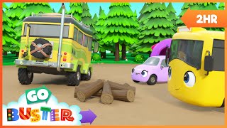 Buster’s Big Camping Adventure: Catch That Tent! | Go Buster 2 HR | Moonbug Kids - Cartoons & Toys