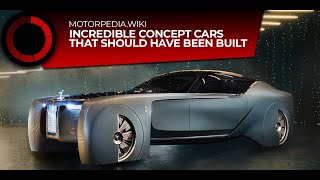 🏁 Amazing Concept Cars That Were Never Made ... And Should Have!