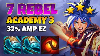 7 Rebel Academy Ezreal TFT SET 13