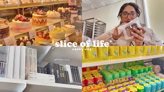 SLICE OF LIFE 🍰 simple days vlog, cute cafe, kpop store, junny concert, & yesstyle haul