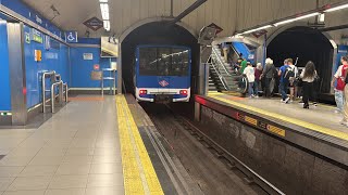 Metro de Madrid 5500 L6 de Nuevos Ministerios a Oporto