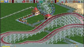 Roller Coaster Tycoon Deluxe (PC) - Longplay and Gameplay Demonstration - Classic PC Game