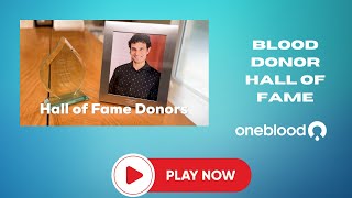 Blood Donors in the Hall of Fame