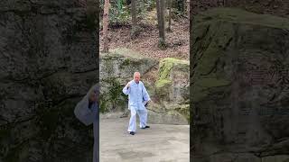 Relaxing in Mountain with Tai Chi