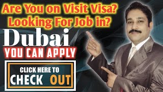 Dubai Job Vacancy 2023| Jobs in Dubai 2023| UAE Jobs Today 2023