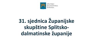 31. skupština Splitsko dalmatinske županije