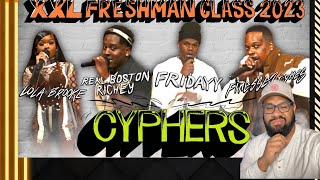 XXL Freshman Cypher 2023 Reaction with Finesse2tymes, Lola Brooke, Fridayy, Real Boston Richey