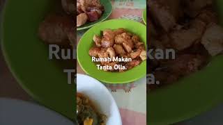 Andy Balala Makan Di Rumah Makan Tanta Olla. #shortsvideo #shortsvideo