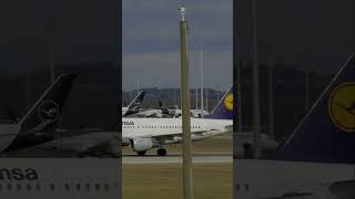 🛫 Lufthansa Airbus A319-114 D-AILX taking off at Munich Airport (MUC) #planespotting #aviation