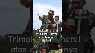 Trimakasih bapak 😇 #trending #tni #tniad #tniadalahkita #tnijaya #military #tentara #komando #fyp