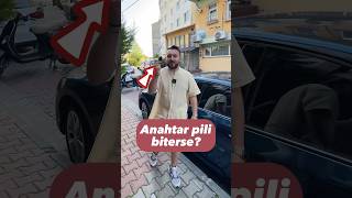 Araba anahtarının pili biterse?