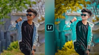 Yellow and cyan tone photo editing in Lightroom | free preset download