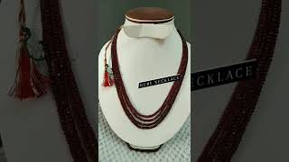 natural Ruby necklace #wedding #jewellery #jewelry #shorts #youtubeshorts #instagram #reels #fashion