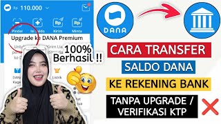 CARA TRANSFER SALDO DANA TANPA UPGRADE PREMIUM TERBARU 2023 !