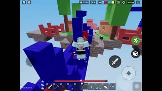 1v1’ing my friend  (roblox bedwars) Warning: Long video