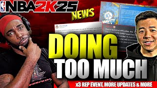 NBA 2K25 NEWS | DOING TOO MUCH AFTER PATCH