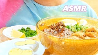 Arroz Caldo / Congee / Rice Porridge / Lugaw MUKBANG | Slurping ASMR (Eating Sounds)