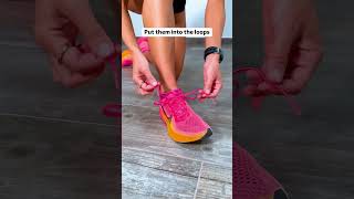 HOW TO TIE YOUR SHOES 👍 #running #sport #runner