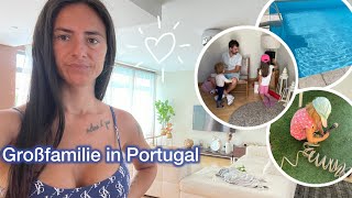 Putzfee | Mann kommt Pool reinigen | Großfamilie in Portugal | Marytuga