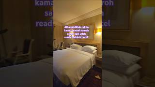 Alhamdulillah cek in kamar jamaah umroh safari suci udah ready Makkah hotel #shorts #viralvideo #fyp