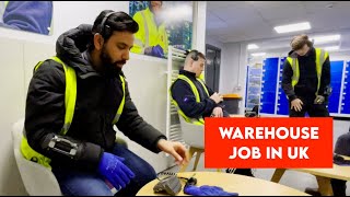 What it is like to work in the warehouse in UK | A Day in my life - Vlog 189