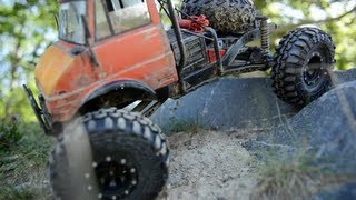 Test of Proline Interco TSL SX Super Swampers 2.2" on my Axial Wraith