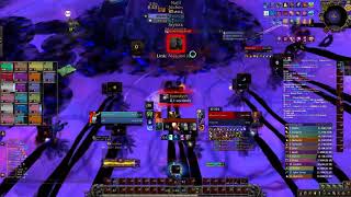 Never vs N'Zoth the Corruptor Mythic - Ny'alotha the Waking City l Fire Mage PoV