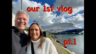 😮😮 1ST time on CARNIVAL RADIANCE 🤯 YUMMY FOOD - it’s our FIRST VLOG !