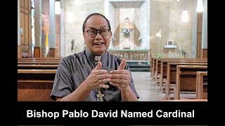 Bishop Pablo David Named Cardinal by Pope Francis