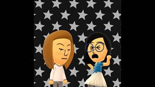 Alley Snare Is Scared of Abby! (Miitomo Animation)#mii#nintendo#shorts