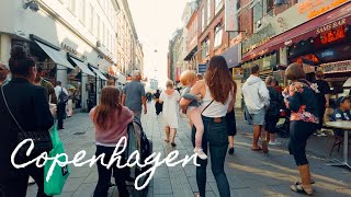 Copenhagen, Denmark 🇩🇰 4k Walking Tour, Downtown CPH, Tourist Attractions, Summer Vibes 2022