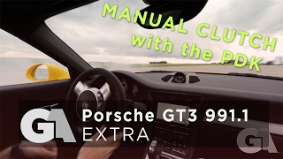 Porsche GT3 991.1 - How to use the Manual Clutch with the PDK - DONUTS & SOUND