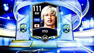 EL LOZANO DE LOS TOTS🤩// REVIEW DE ITO TOTS 111🤯... FIFA MOBILE 22 🔥