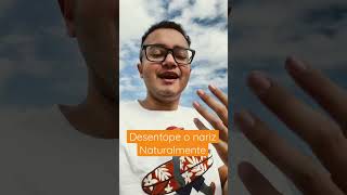 Desentupa o nariz com água com sal! (Lavagem nasal)