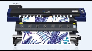 AL193 High Speed Dye Sublimation Printer with Three EPSON 4720 Heads