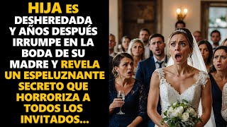 HIJA DESHEREDADA INVADE LA BODA DE SU MADRE Y CUENTA UN SECRETO QUE HORRORIZA A TODOS LOS INVITADOS!