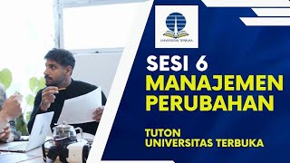 SESI 6 TUTON MATKUL MANAJEMEN PERUBAHAN