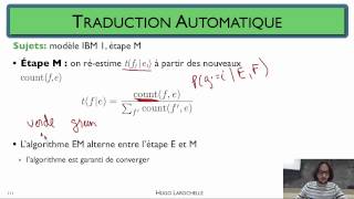 Traitement automatique des langues [7.14] Traduction automatique - apprentissage modèle d'alignement