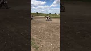 Dartford motorcross, Me and josh playing