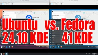 Ubuntu 24.10 KDE vs. Fedora 41 KDE how to install and use tutorial - October 2024 - d1ab87d5