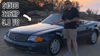 Mercedes Benz 500SL R129 Review