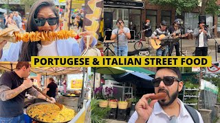 SUMMER STREET FESTIVALS ARE BACK IN TORONTO | TRIED EUROPEAN & ITALIAN FOOD | #TORONTOVLOG