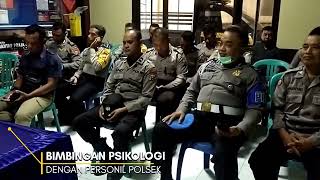 Polsek kandangan giat konseling psikologi dengan personil polsek kandangan