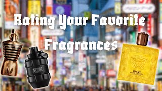 Rating Your Favorite Fragrances 😭🙏