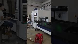 Automatic laser tube bevel cutting machine #lasercutting #technology #tubecuttingmachine #shorts