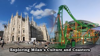 A Day to Explore Milan and Ride Its Coasters at EuroPark