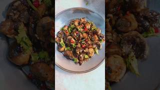 Butter Garlic Mushroom🍄Garlic Mushroom Recipe🤤Veg Starters Recipes😋Mushroom Recipes #shorts #viral