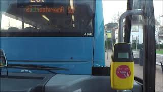 FULL ROUTE VISUAL | Lijn Bus Route 102: Apeldoorn Station - Amersfoort Station | 5134 (BX-VN-28)