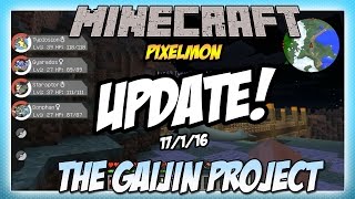 Minecraft: TheGaijinProject Update: Pixelmon - 17/1/16