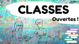 Ouverture des classes spirituelles samedi 9 MAI